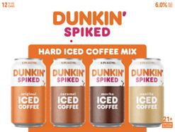 DUNKIN SPIKED ICED COFFEE MIXED PACK