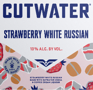 CUTWATER STRAWBERRY WHITE RUSSIAN