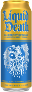 LIQUID DEATH BLUEBERRY BUZZSAW TEA