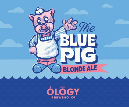 OLOGY BLUE PIG