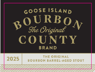 GOOSE ISLAND 2025 BOURBON COUNTY STOUT