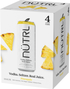 NUTRL VODKA SODA PINEAPPLE