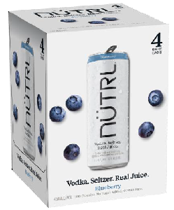 NUTRL VODKA SODA BLUEBERRY