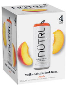 NUTRL VODKA SODA PEACH