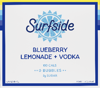 SURFSIDE BLUEBERRY LEMONADE + VODKA