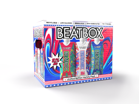 BEATBOX RED WHITE & BLUE VARIETY PACK