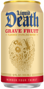 LIQUID DEATH GRAVEFRUIT SPARKLING WATER