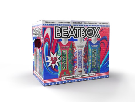 BEATBOX RED WHITE & BLUE VARIETY PACK