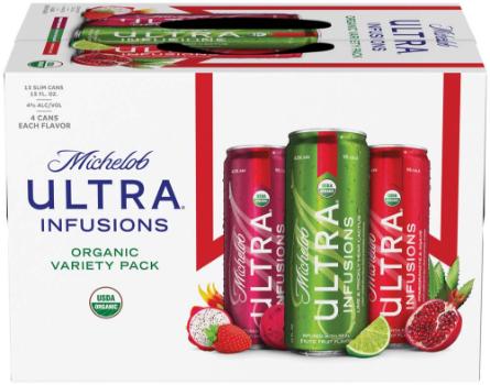 MICHELOB ULTRA INFUSIONS ORGANIC VARIETY PACK