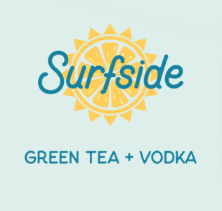 SURFSIDE GREEN TEA + VODKA