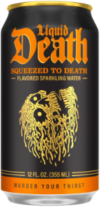 LIQUID DEATH SQUEEZED TO DEATH SPARKLING WATER