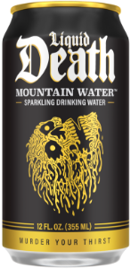 LIQUID DEATH SPARKLING MOUNTAIN WATER