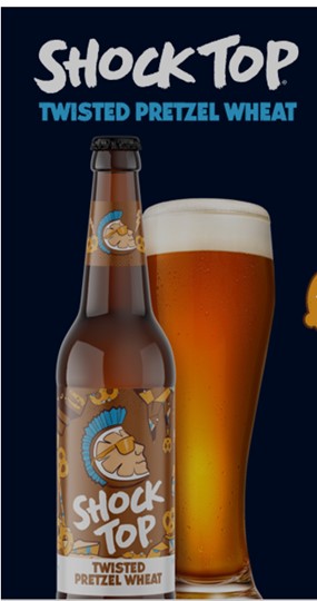 SHOCK TOP TWISTED PRETZEL