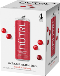 NUTRL VODKA SODA CLASSIC CRANBERRY