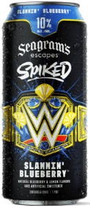 SEAGRAM'S SPIKED SLAMMIN BLUEBERRY