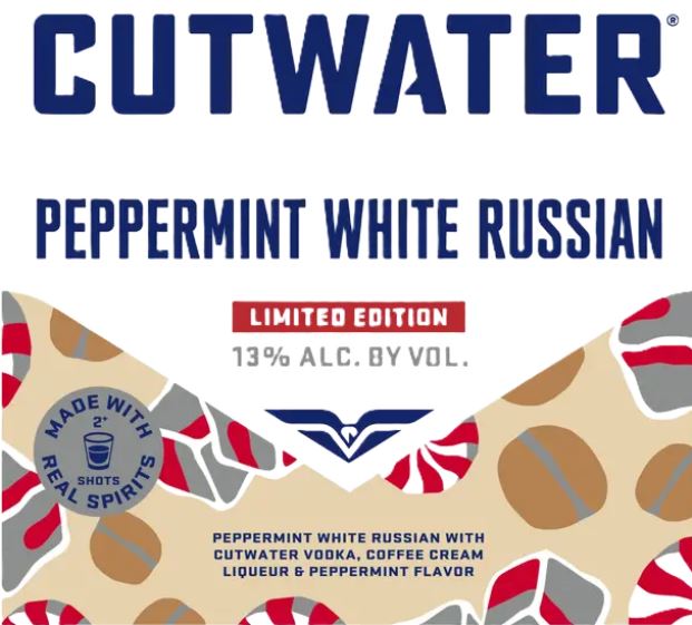 CUTWATER PEPPERMINT WHITE RUSSIAN