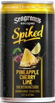 SEAGRAM'S SPIKED PINEAPPLE CHERRY LIME