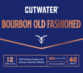 CUTWATER BOURBON OLD FASHIONED