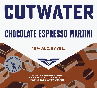 CUTWATER CHOCOLATE ESPRESSO MARTINI