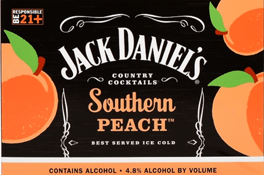JACK DANIELS COUNTRY COCKTAILS SOUTHEN PEACH