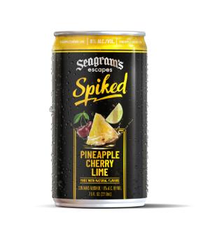 SEAGRAM'S SPIKED PINEAPPLE CHERRY LIME