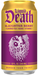 LIQUID DEATH SLAUGHTER BERRY TEA