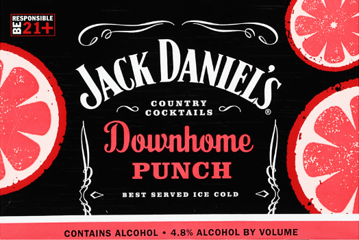 JACK DANIELS COUNTRY COCKTAILS DOWNHOME PUNCH