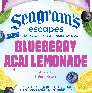 SEAGRAM'S ESCAPES BLUEBERRY ACAI LEMONADE