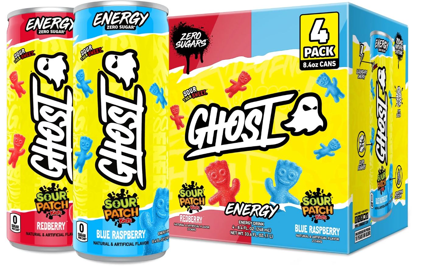 GHOST ENERGY SOUR PATCH VARIETY
