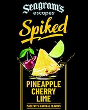 SEAGRAM'S SPIKED PINEAPPLE CHERRY LIME