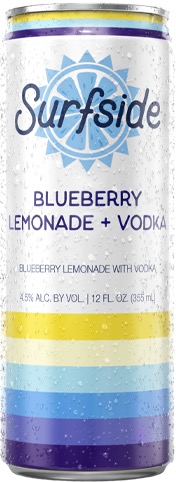 SURFSIDE BLUEBERRY LEMONADE + VODKA
