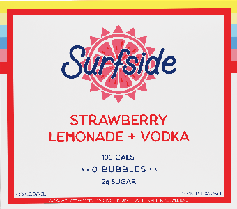 SURFSIDE STRAWBERRY LEMONADE + VODKA