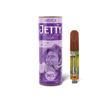 A photograph of Jetty Cartridge High THC 1g GDP