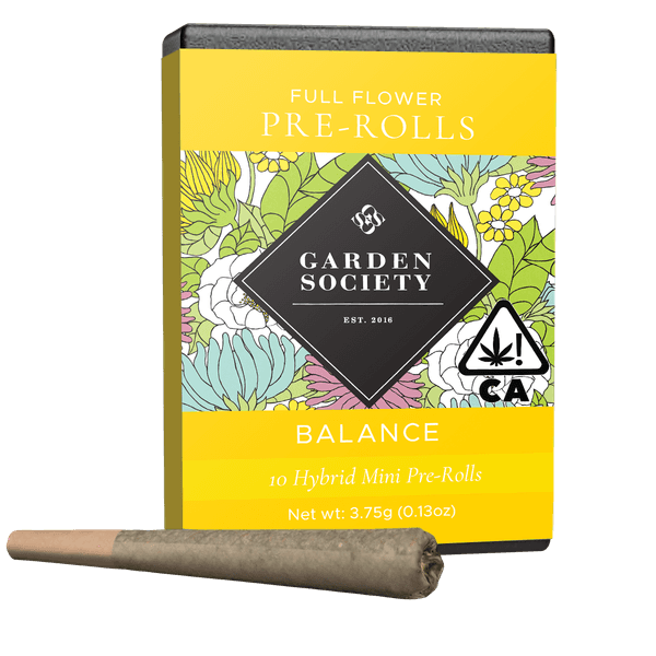 A photograph of Garden Society Preroll 0.375g Hybrid Gary Payton 10pk 3.75g