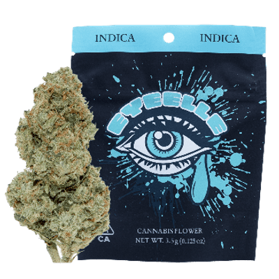 Eyeelle Black Flower 3.5g Indica Gelato #41