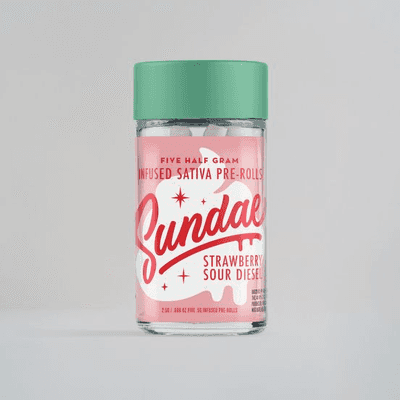 Sundae Infused Preroll 5pk 2.5g Sativa Strawberry Sour Diesel