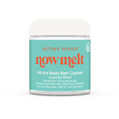 Autumn Brands Hit the Reset Bath Crystals Lavender