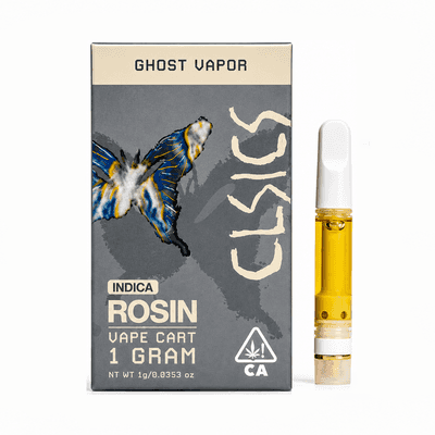 CLSICS Live Rosin Cartridge 1g Indica Ghost Vapor
