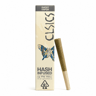 CLSICS Hash Preroll 1g Indica Ghost Vapor
