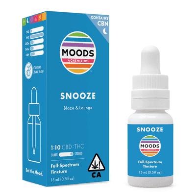 Chemistry Moods Tincture 0.5oz Blue 1:10 Snooze