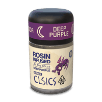 A photograph of CLSICS Rosin Preroll 14pk Indica Deep Purple