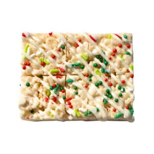 A photograph of Big Pete's Holiday Crispy Marshmallow Treat Indica 100mg