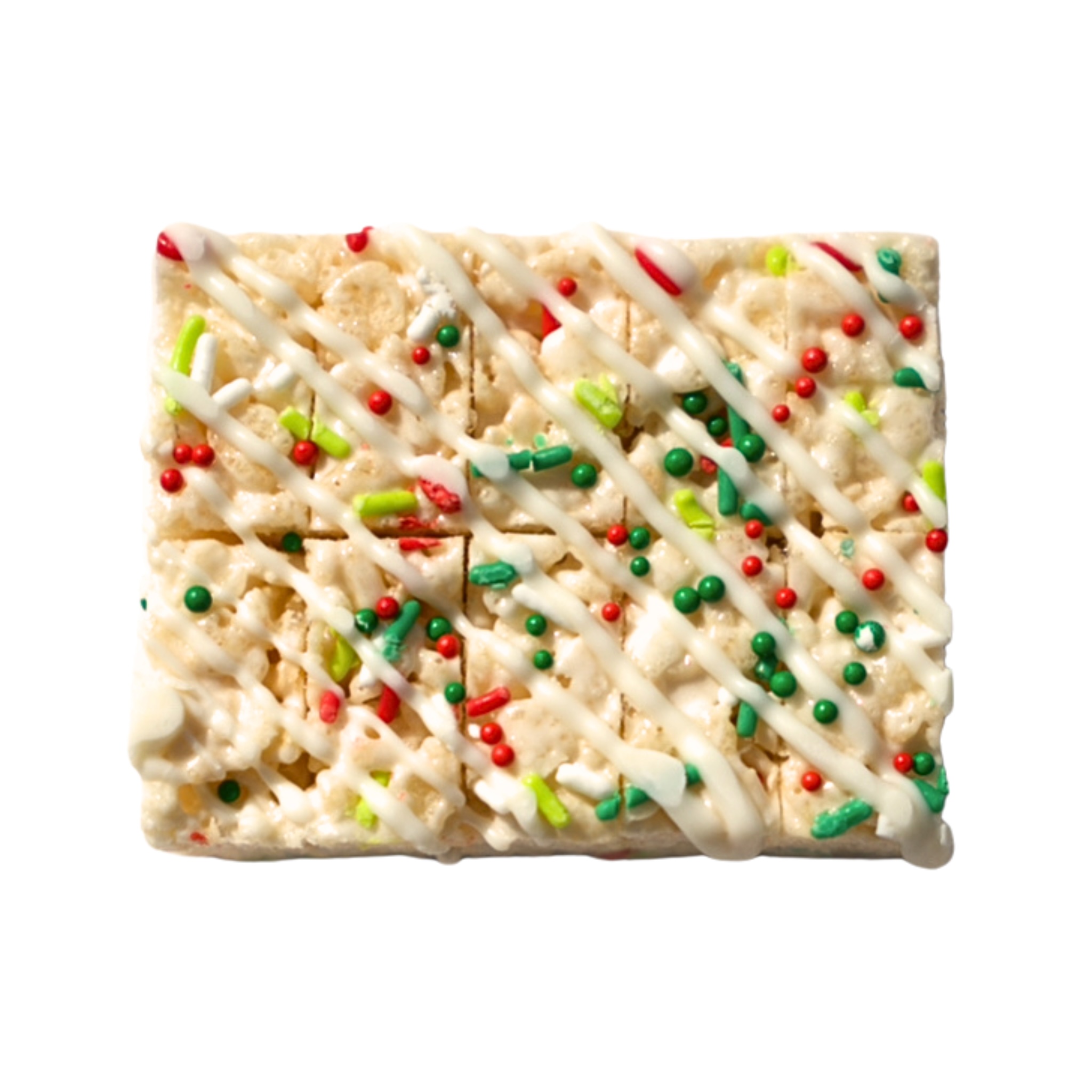 A photograph of Big Pete's Holiday Crispy Marshmallow Treat Indica 100mg