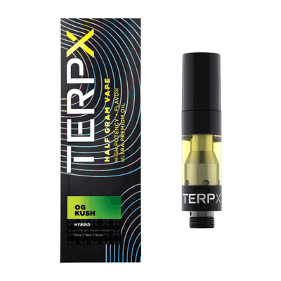 TerpX Cartridge 0.5g Hybrid OG Kush