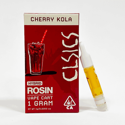 CLSICS Live Rosin Cartridge 1g Hybrid Cherry Kola