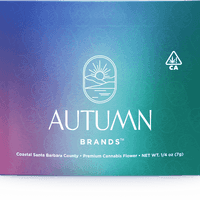 A photograph of Autumn Brands Flower 7g Pouch Indica Gary