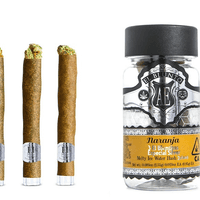 A photograph of El Blunto Especial Silver Hash Bluntito .85g Sativa Naranja 3pk 2.25g