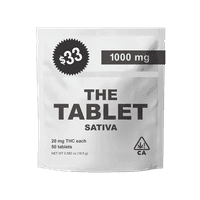 A photograph of The Tablet 20mg Sativa $33