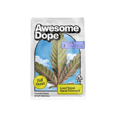 Awesome Dope Smalls Flower 14g Indica Hybrid Biscotti X Platinum GSC