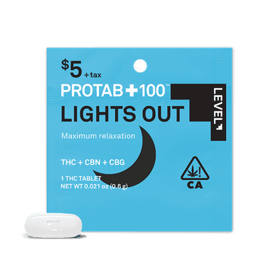 Level Protab Lights Out 100 1-Piece $5 printed pk